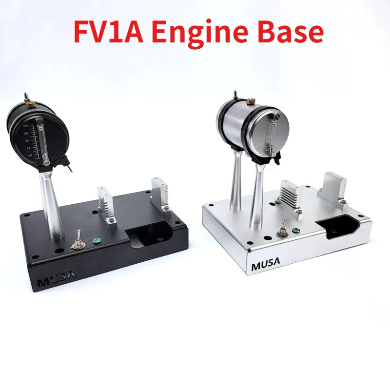 

Металлическая модель двигателя MUSA FV1A, аксессуары с пусковым устройством топливного бака, подходящим для игрушек с базой двигателя FV1A