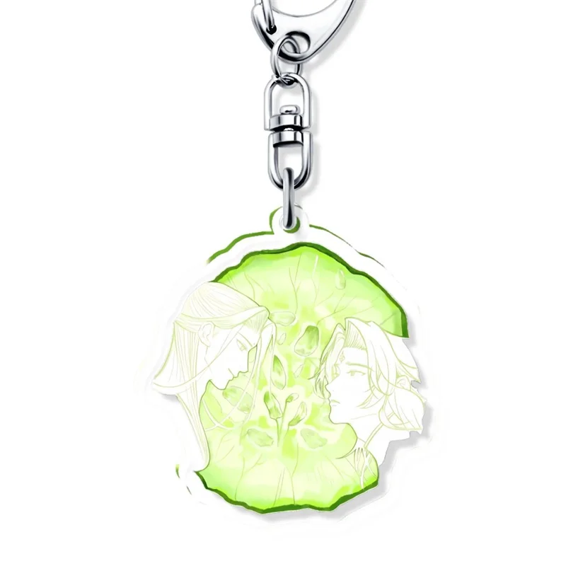 The Scum Villain's Self Saving System Cosplay Keychain Shen Qingqiu Acrylic Key Chain Ornament Key Ring Luo Binghe Pendant Prop