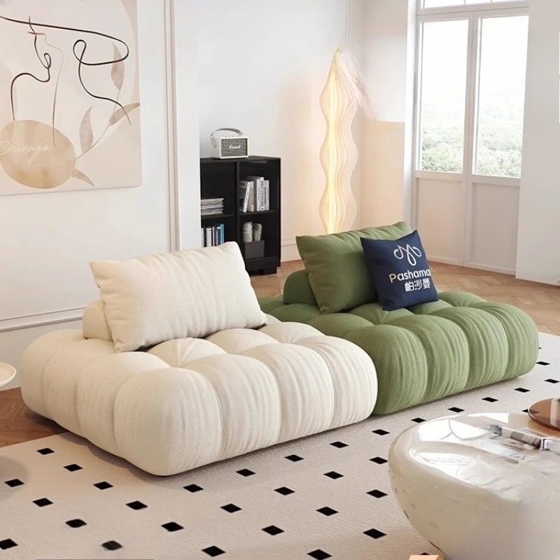 

Надувной бескаркасный диван-трансформер для гостиной в клетку, пуф для детей, сжимаемый диван, мебель для отелей