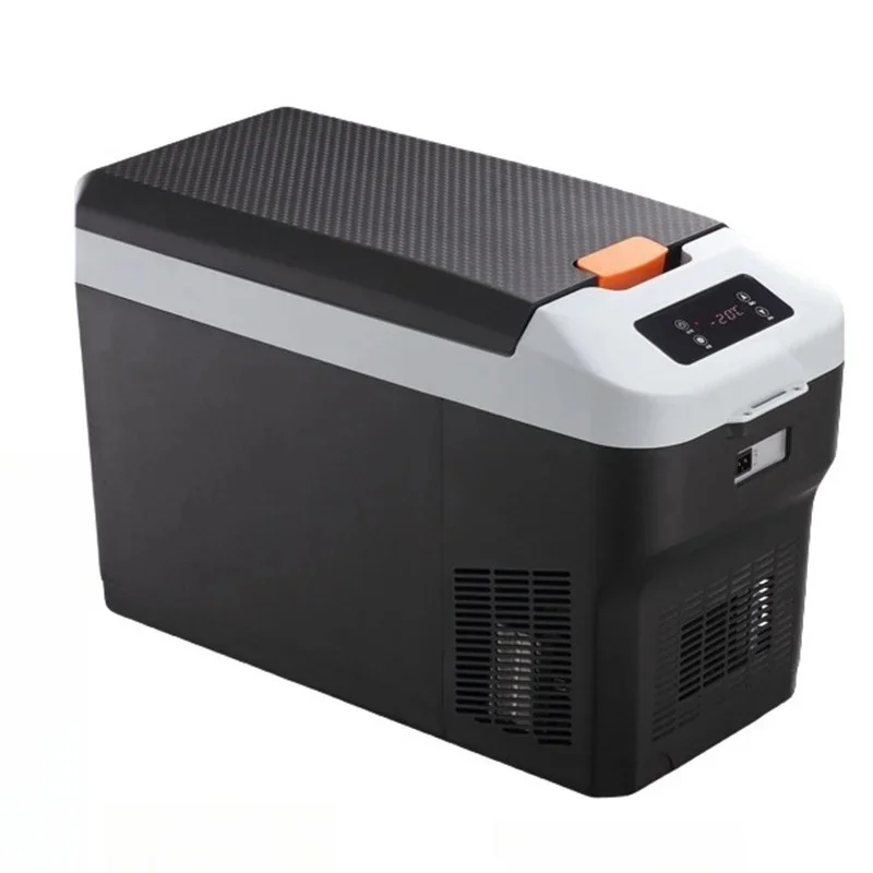 Sturdy 15L Portable Mini Car Fridge Freezer Compressor Cooler 12V 24V for Home SUV Truck Camping Travel Parts
