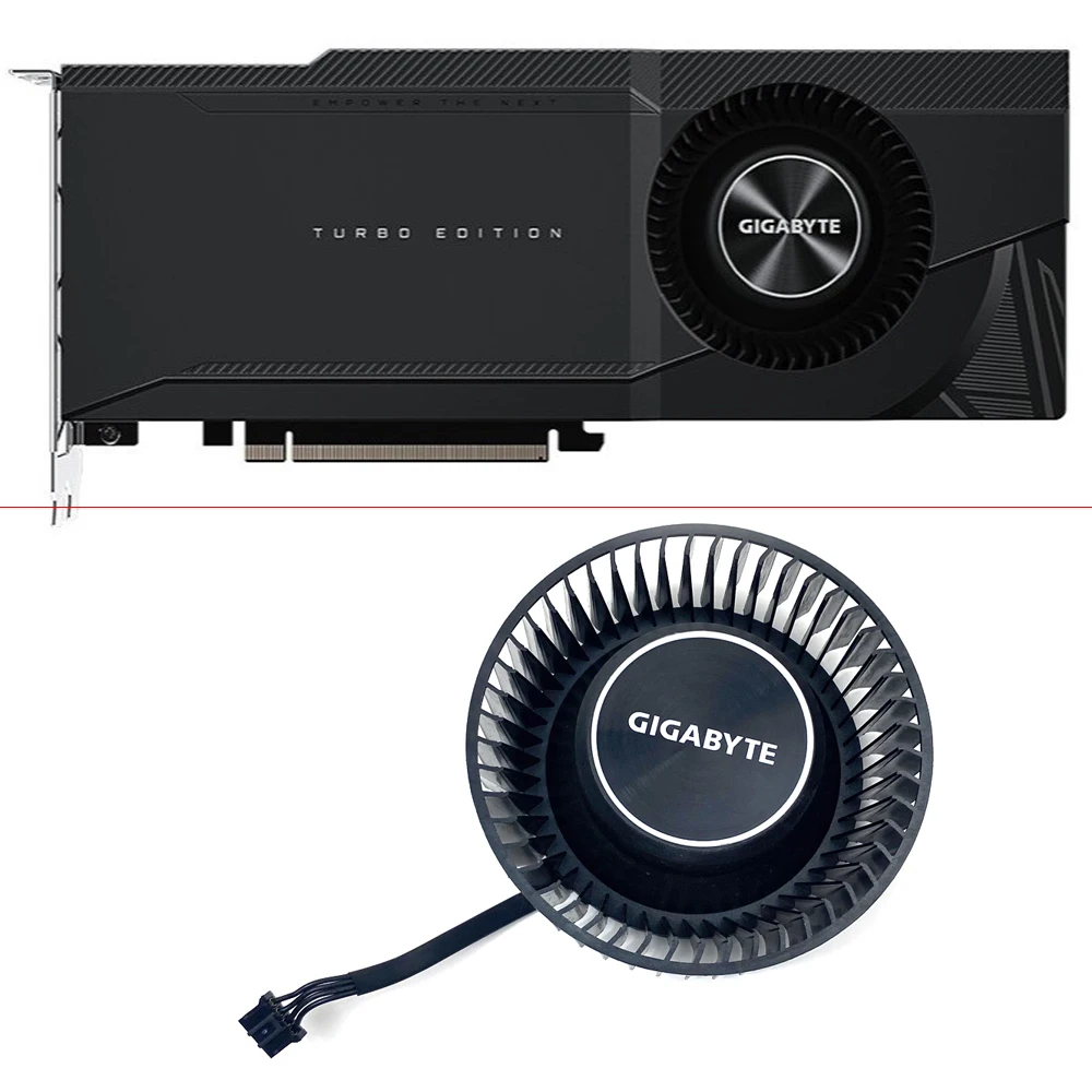 

Cooling Fan PLB08025B12HH 4pin For Gigabyte RTX3090 RTX3080ti RTX3080 TURBO Public Version Blower Graphics Video Card Fan