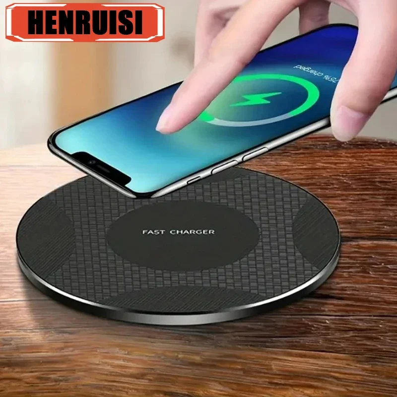 شاحن لاسلكي سريع 30 وات مغناطيسي لسطح المكتب لهواتف iPhone 16 15 14 Pro Max Samsung S24 Xiaomi Huawei Android محطة هواتف 2024 جديد
