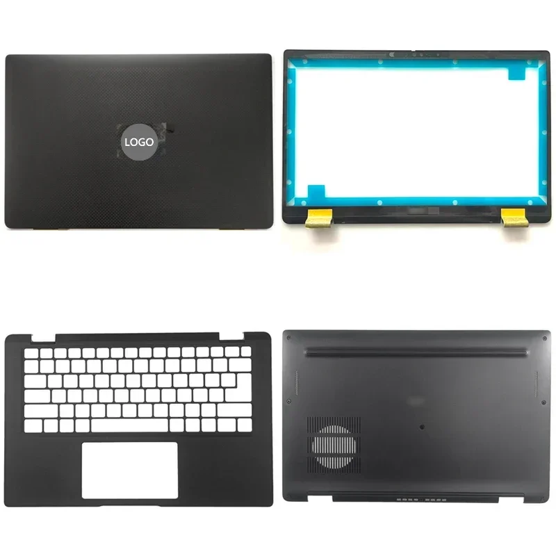 New Original Laptop Case For Dell Latitude 7430 E7430 LCD Back Cover Front Bezel Upper Palmrest Bottom Base Case Keyboard Hinges