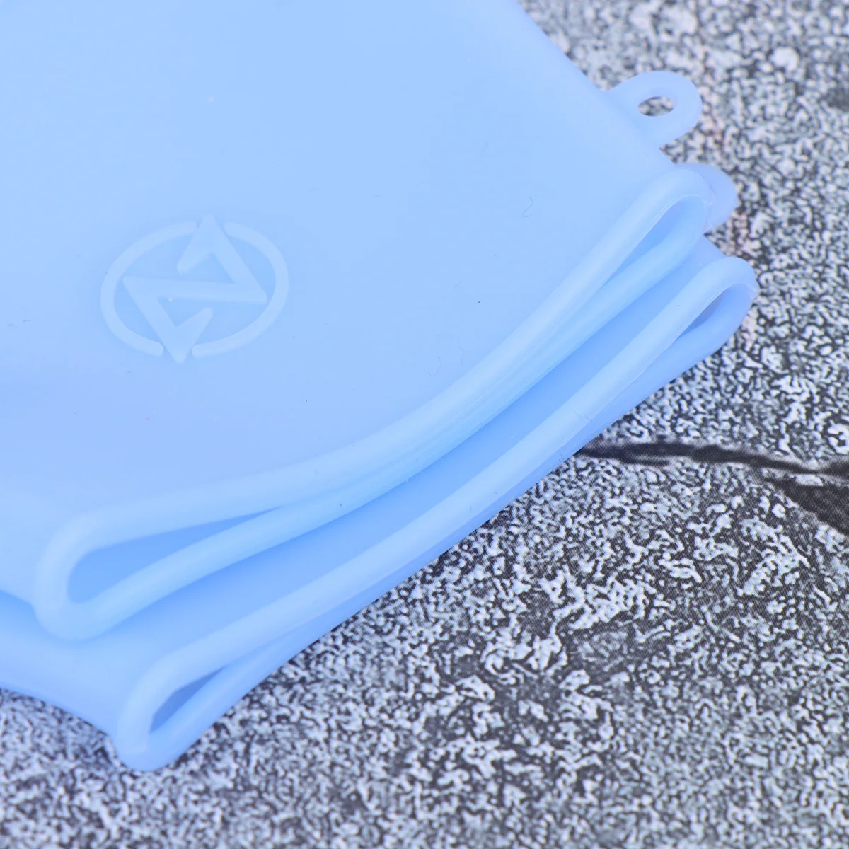 

1Pcs Blue Silicone Shoes Cover Size L Waterproof Anti-Skid Shoe Protector Rainy Day Outdoor Camping Cycling Shoes Cover