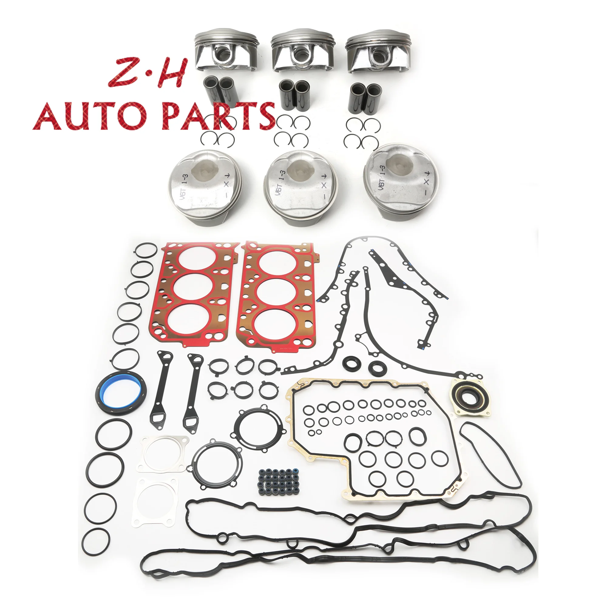 

Car Piston And Engine Repair Package Kit For Porsche CAYENNE 92A 3.6 GTS V6 Turbo MACAN 95B PANAMERA 94610306108 94810118021