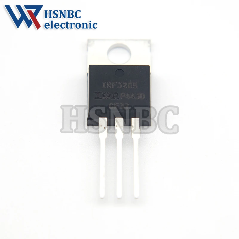10Pcs/Lot IRF3205PBF IRF3205 F3205 TO-220 55V 110A MOSFET N-Channel Power Transistor 100% New Imported Original
