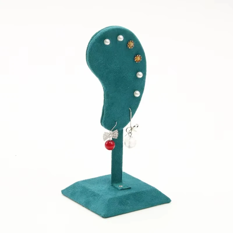 

Creative Ear Shaped Earring Display Stand - Jewelry Holder Organizer for Retail Store, Boutique Counter Showcase