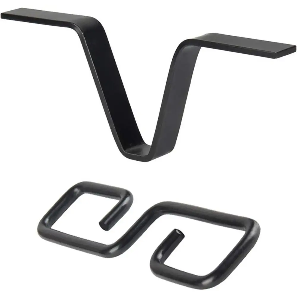 V-shaped Rain Chain Gutter Adapter Adjust Flexibly Stable Installation Rainchain Drainage Ditch Black Iron Chains Gutters