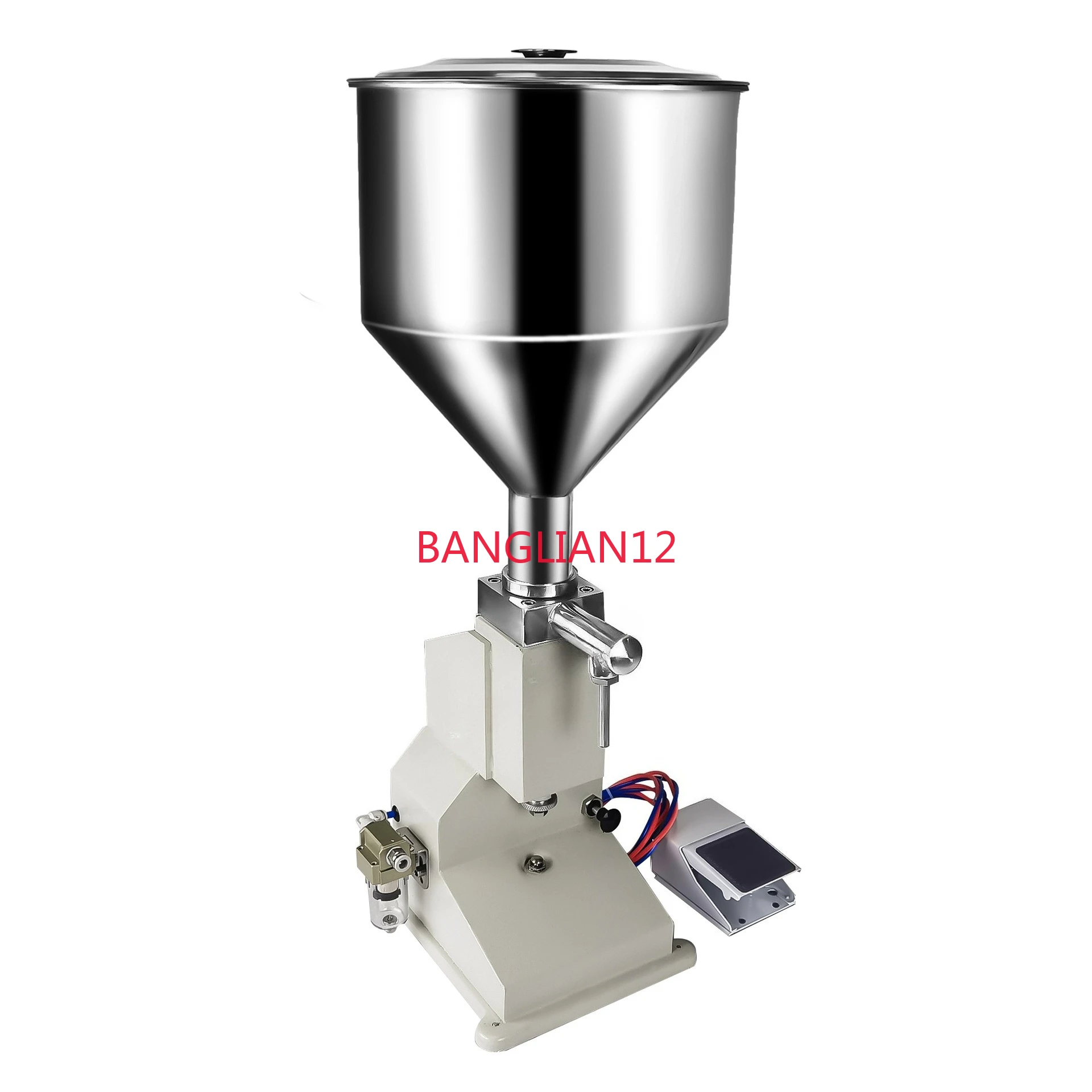 

Пневматическая машина для дозированного розлива пастообразных и жидких продуктов, машина для количественного розлива кремов для ухода за кожей