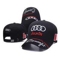 2025 New Audi Fashion Baseball Hat Embroidered Outdoor Mountaineering Hat Cotton Sunscreen Hat Duck Tongue Hat