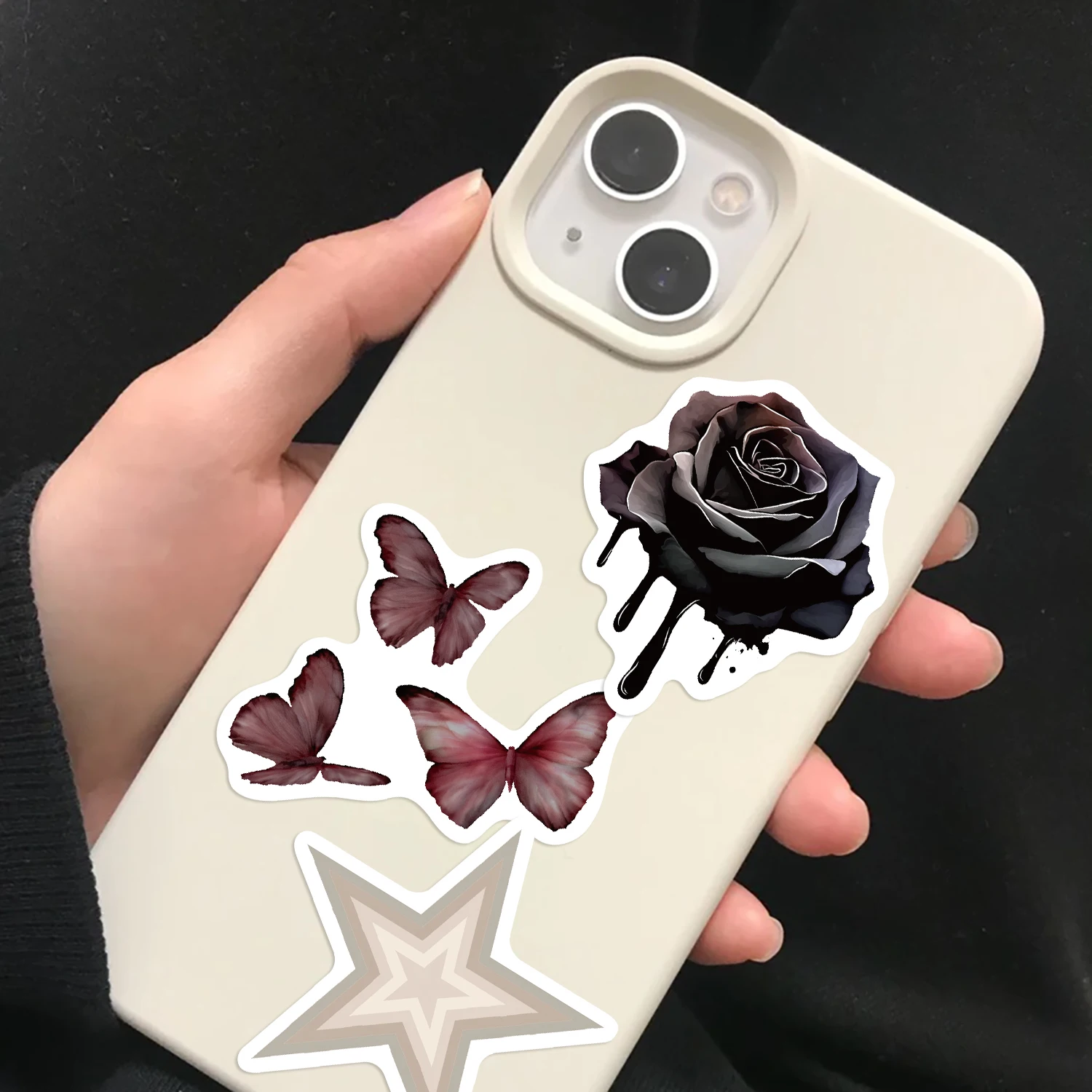 50pcs Pinterest Girl Stickers - Phone Cases Pinterest recension och pris