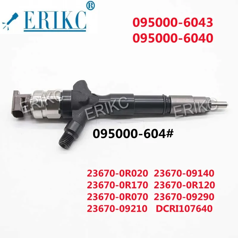 

ERIKC 095000-6041 Automotive Parts Fuel Injectors 095000-6040 095000-6043 095000-6040 for Toyota Corolla Verso 2.2 2AD-FTV