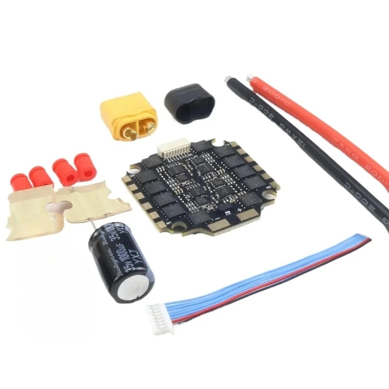 

4IN1 60A Brushless ESC with BLHELI_S 3-6S Support DShot300/600 Multishot Oneshot for Quadcopter Unmanned Aerial Vehicle