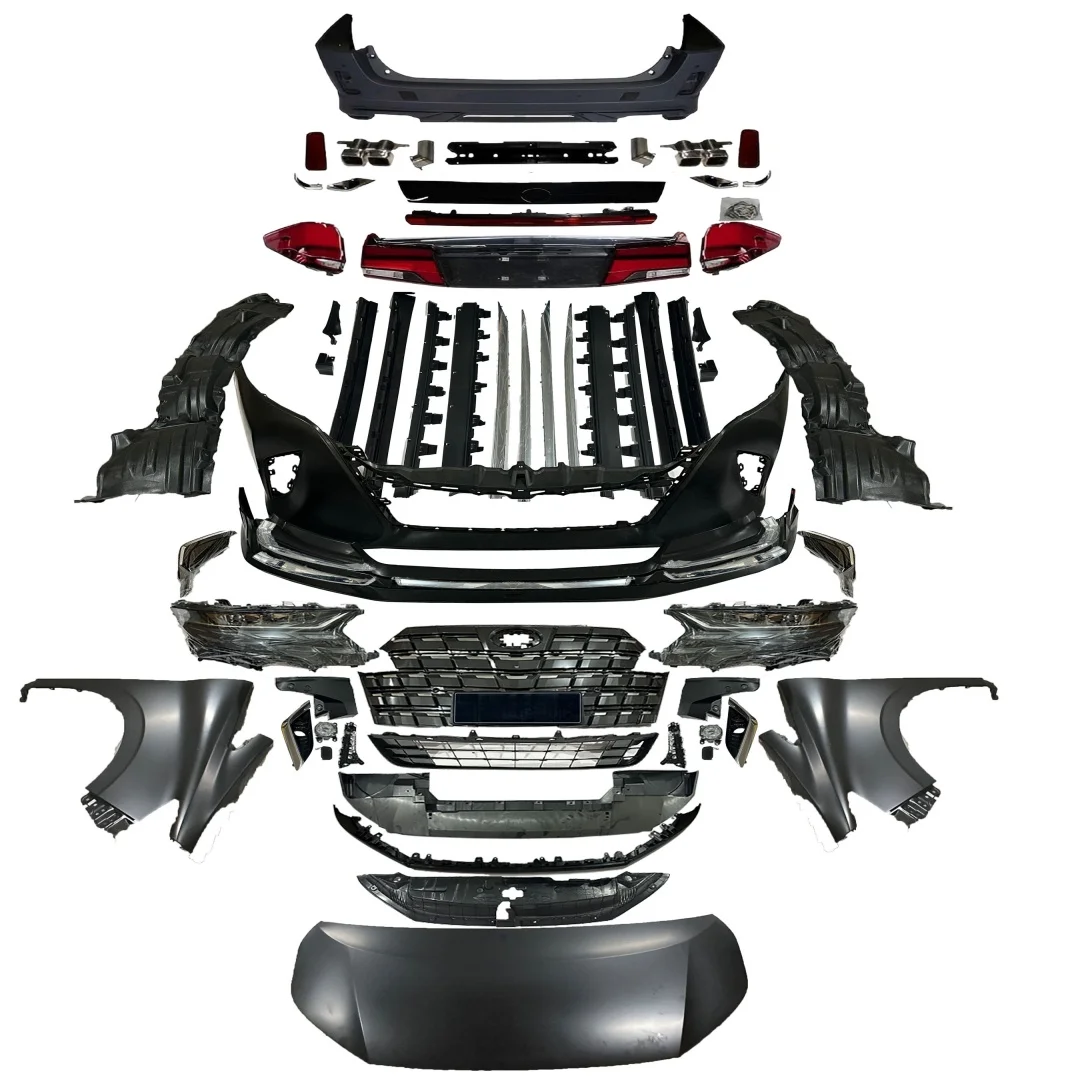 STLF 2025 Bodykit Alphard/Vellfire ANH20 08-14 Upgrade Modelista Kit Hood Fender Bumper Headlamp Taillight New Bolt-On High