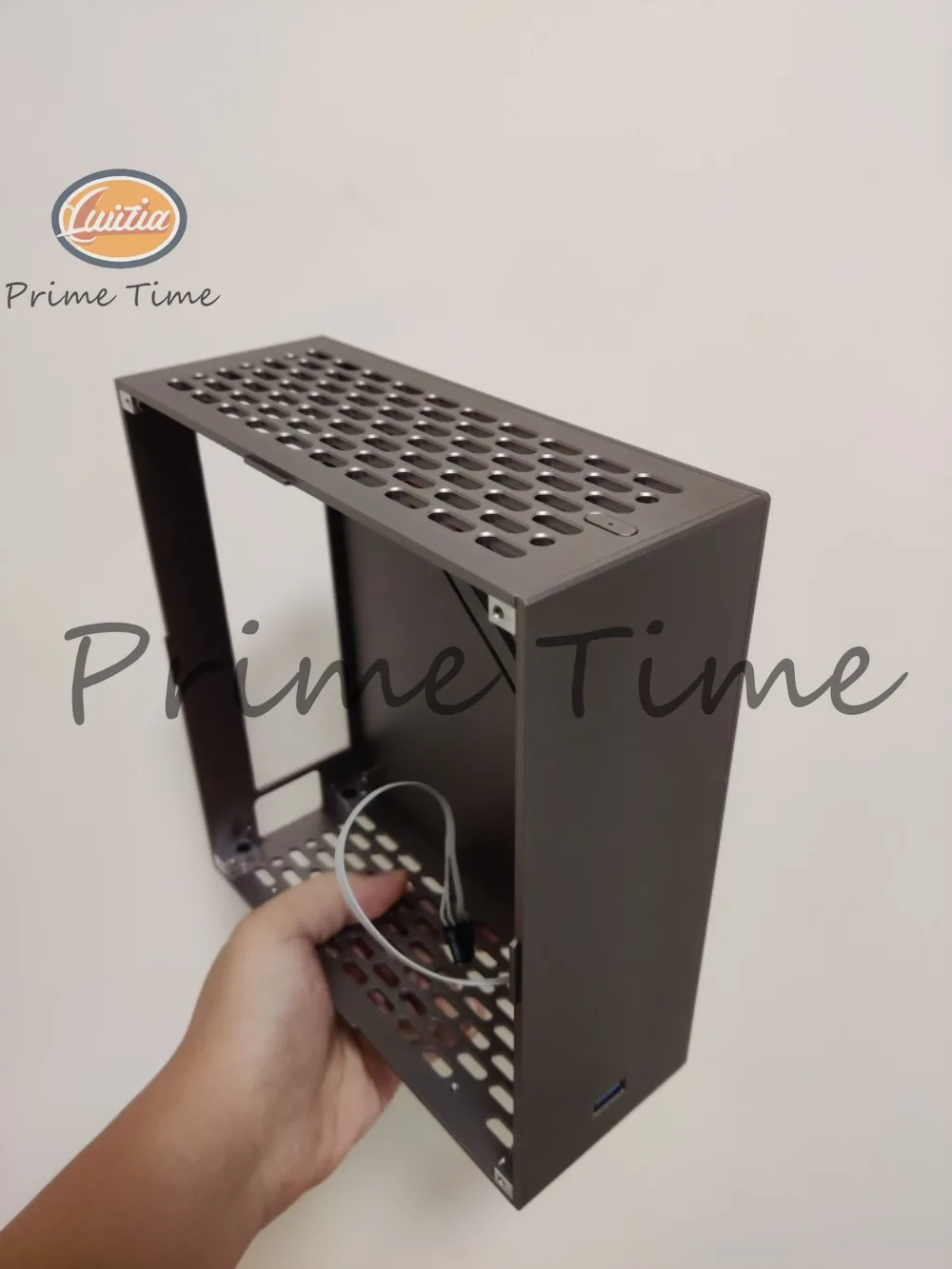 [Spot] V26Pro core display itx chassis APU can be built-in power supply aluminum alloy CNC chassis HTPC