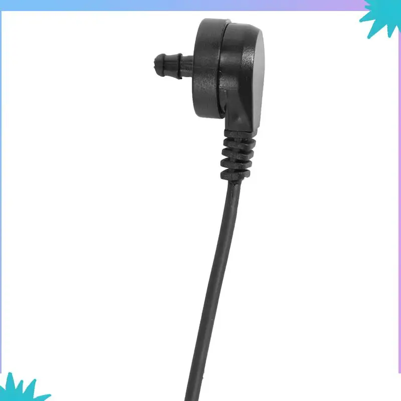 ABZW 20X RHF 617-1N 3.5Mm RECEIVER/LISTEN ONLY Surveillance Headset Earpiece With Clear Acoustic Coil Tube Earbud Audio Kit