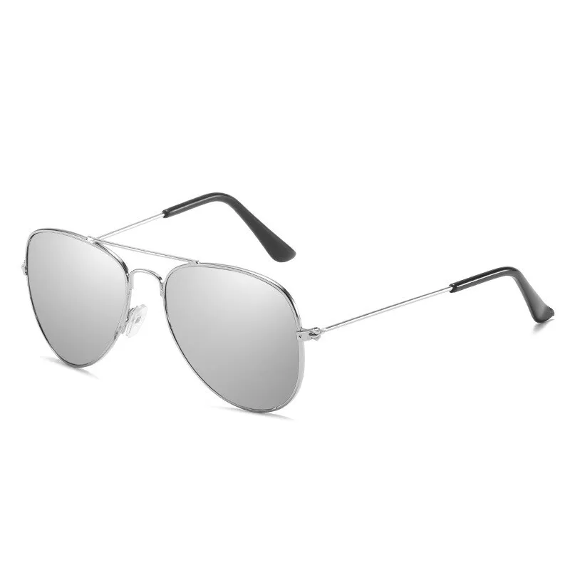 Mode Kinder Student Sonnenbrille Männer und Frauen Farbe reflektierende Sonnenbrille Kröte Spiegel niedlichen Baby Kinder Sonnenbrille – Detail 8