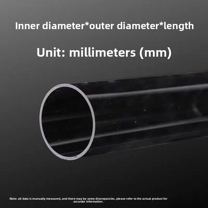 High Temperature Resistant Quartz Tube 2-25mm Diameter Corrosion Proof Glass Conductor Pipe Customizable