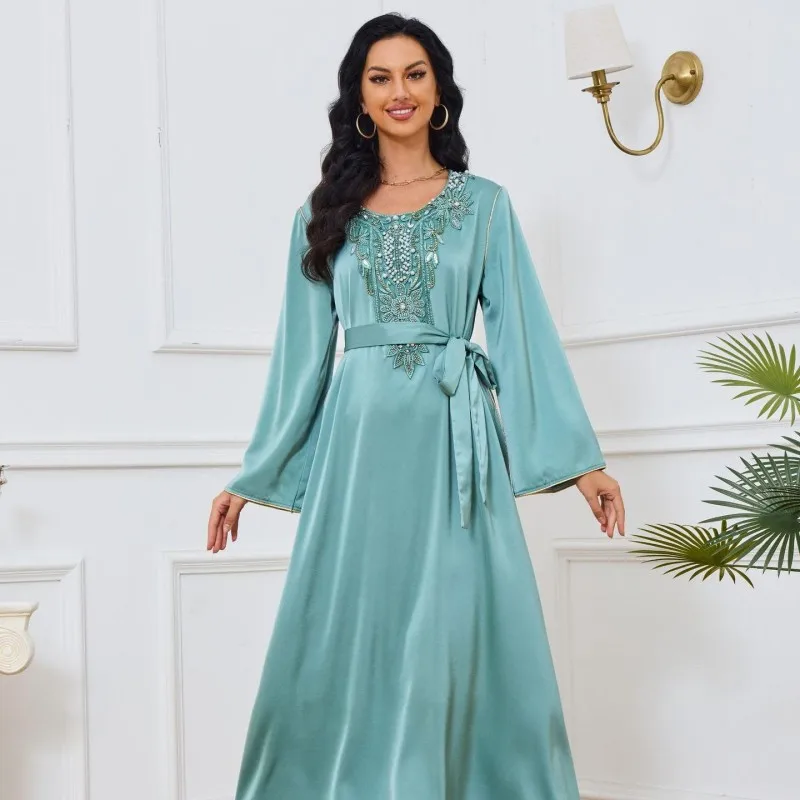Nova chegada oem abaya mais recente design dubai abaya turquia muçulmano borka vestido burkha dubai abaya feminino vestido muçulmano jalabiya
