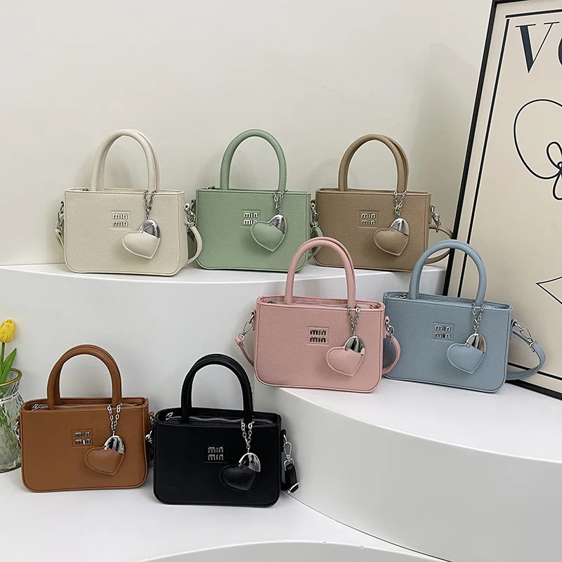 

Доступная роскошная женская сумка через плечо 2025, большая вместительная сумка, прочная искусственная кожа для ежедневного использования, легкая пригородная сумка ​