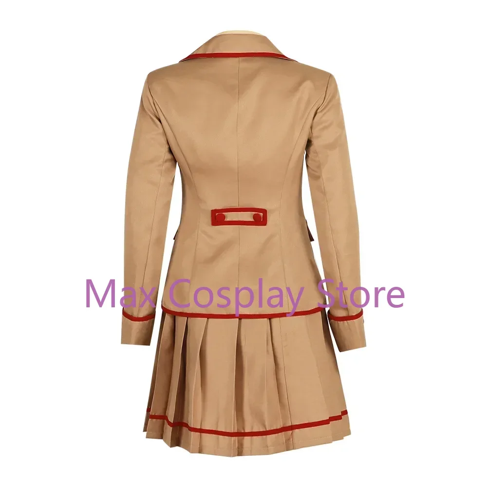 Max Anime Cosplay Costume pour femmes, Yumeiro, Patissiere Amano, Ichigo, Jupe JK, Uniforme imbibé, Tenue de fête d'Halloween, Adulte, Bol