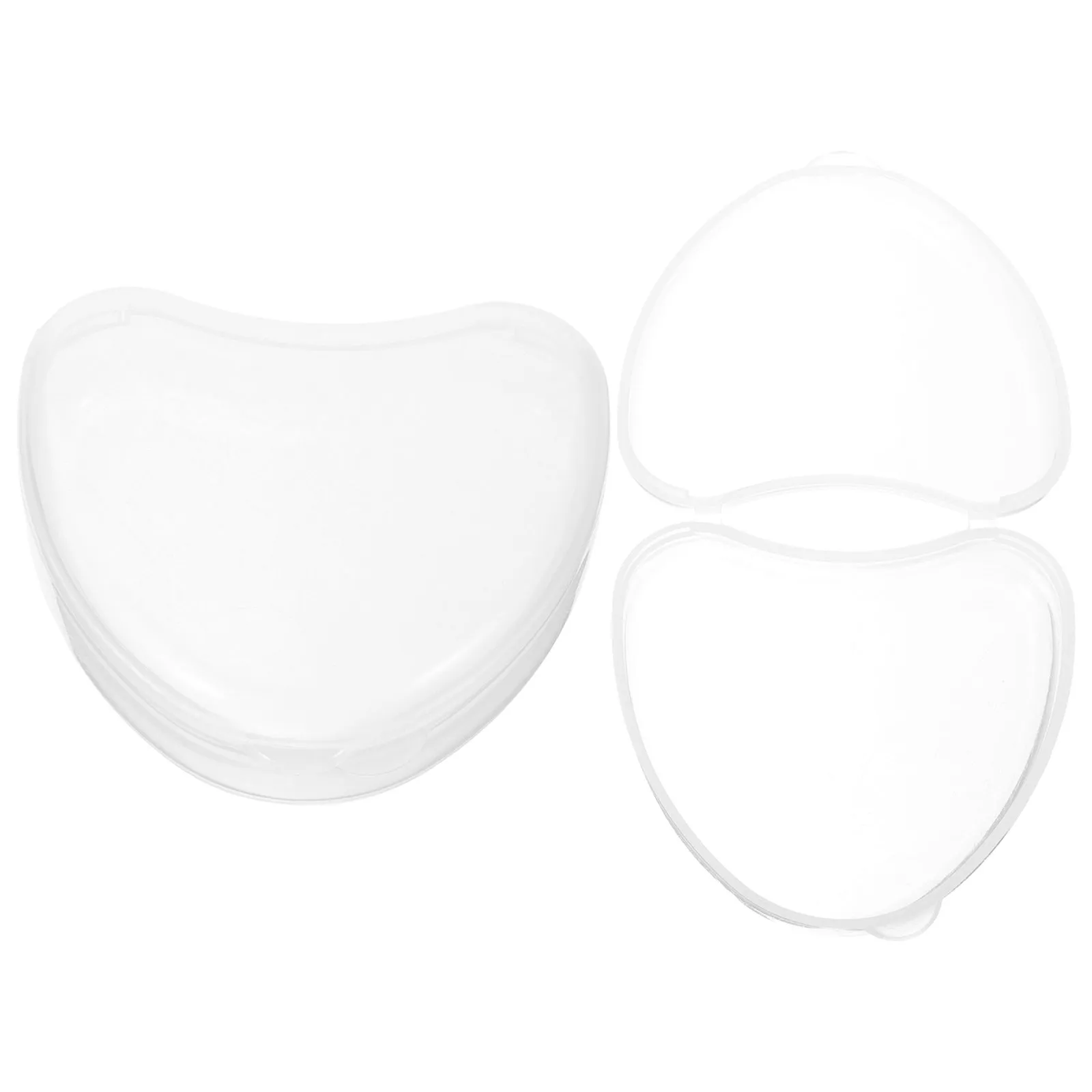 

2Pcs Denture Case Portable Retainer Holder Travel Friendly Compact Plastic Denture Container for Dentures Retainers Mouthguards
