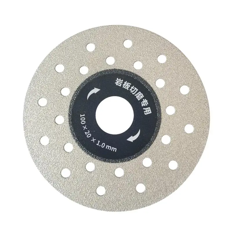 

100mm Rock Slab Cutting Disc Diamond Saw Blade Grinding Disc Polishing Cutting Blade For Stone Ceramic Porous Widened Rock Slabs