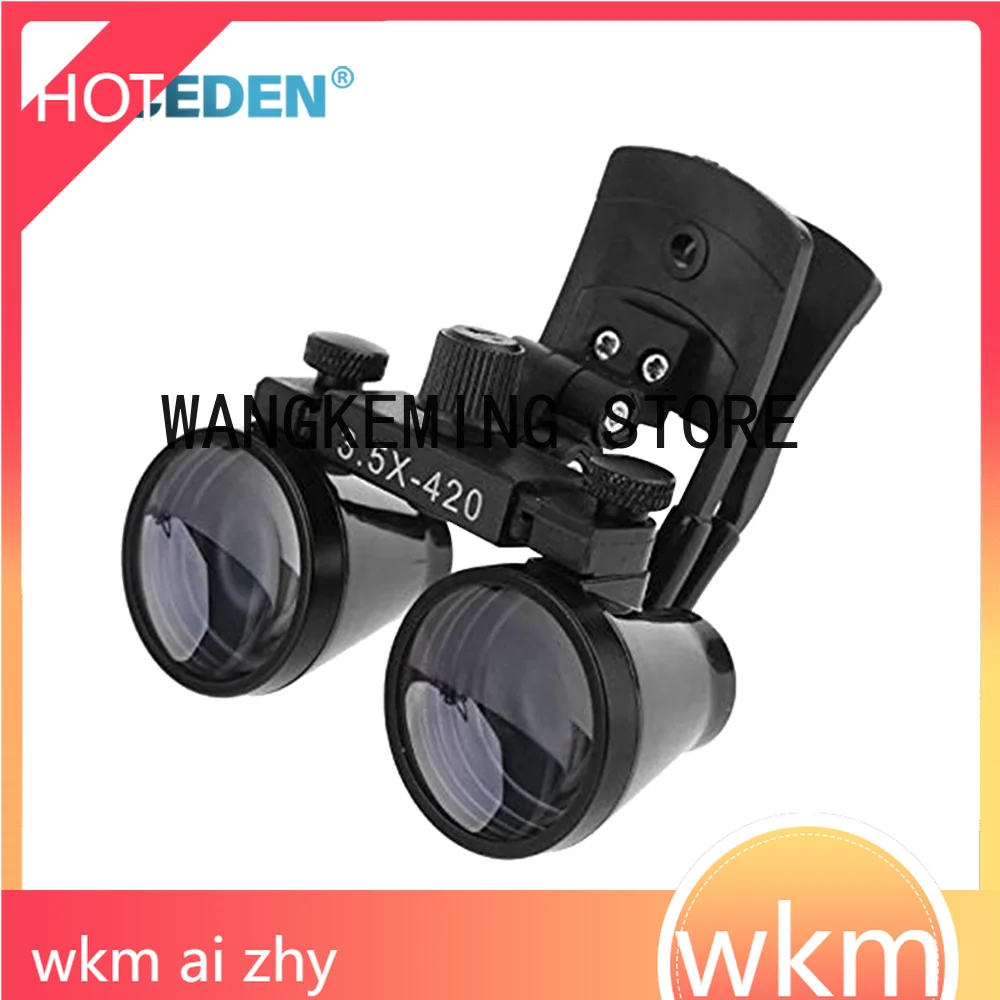 25倍-35倍-歯科用ルーペ-双眼拡大鏡-医療用拡大鏡-コーティングされた光学レンズ-クリップ付き-歯科医外科用