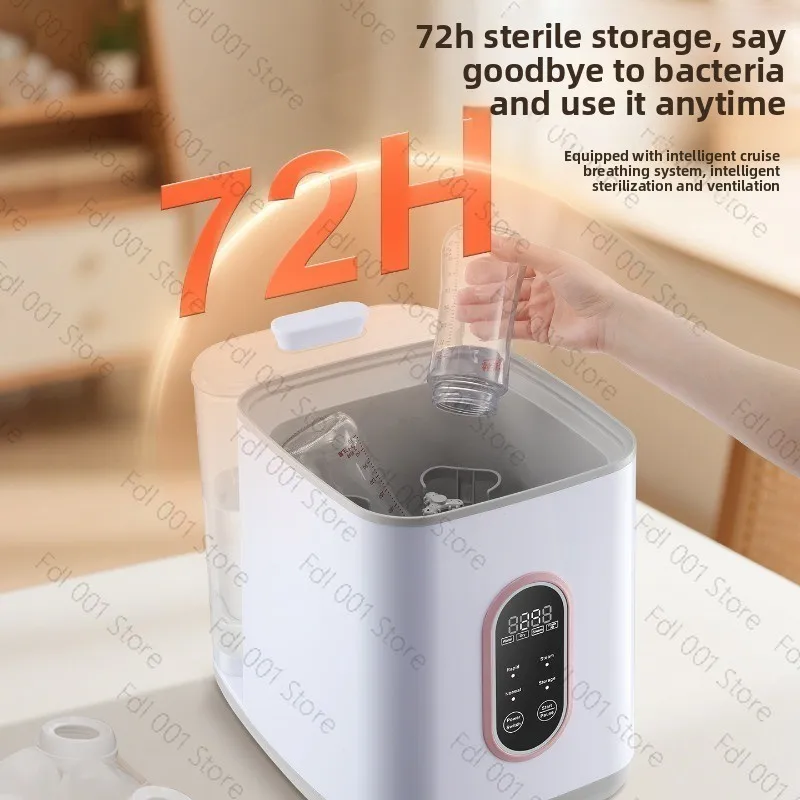 Automatic Baby Bottle Washer Sterilizer Dryer Storage Cabinet Large Capacity
