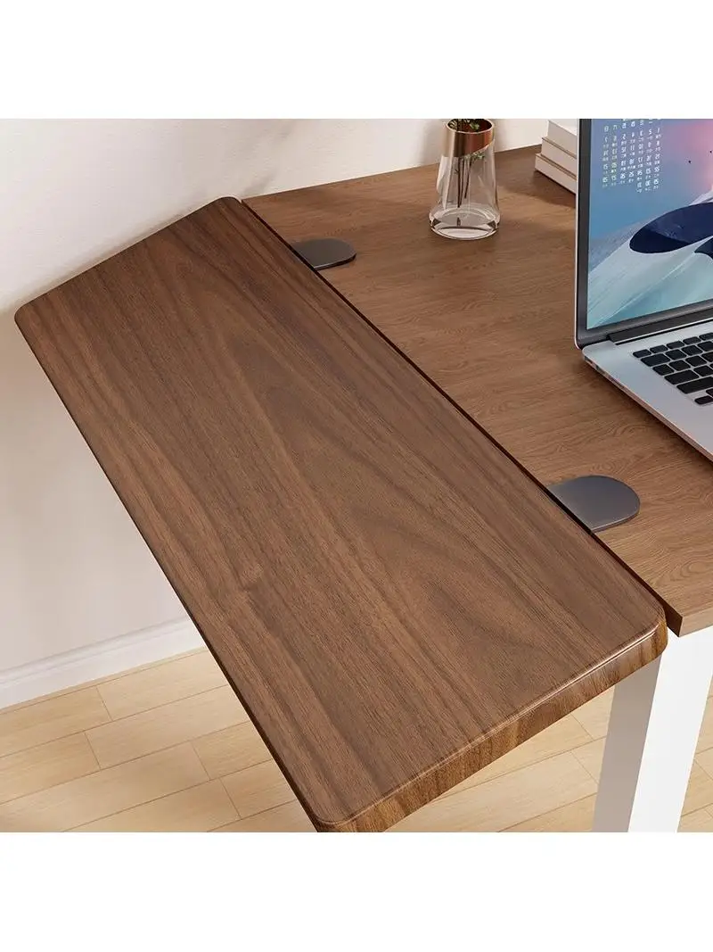 

Desktop Extension Board Office Desk Lengthened Expandable Tabletop Bookdesk Hand Restraint No Drilling Required