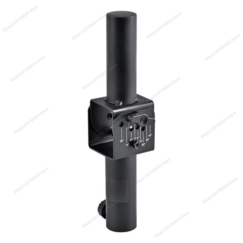 For All-metal Speaker Bracket Adjustable Pillar Multi-angle Adjustment Speaker Pillar Adjustable Column 35 Holes