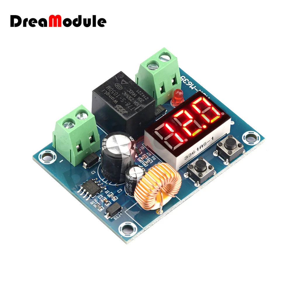 XH-M609 DC 12-36V LED Digital Battery Low Voltage Disconnect Module Over Charge Discharge Current Short Circuit Protection Board