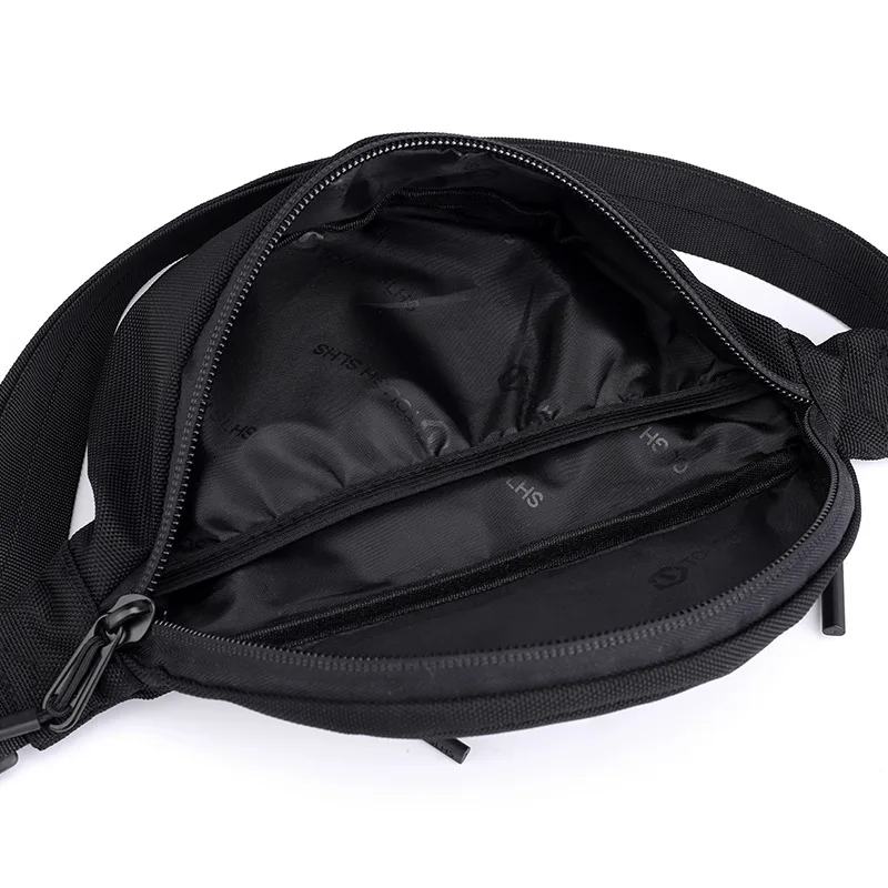 HVTIL Men Women Solid Chest Bag Fashion Versatile Antitheft Mobile Phone Sling Shoulder Bag Outdoor Sports Fanny Pack Waterproof