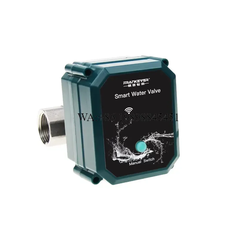 WMWMNU WiFi Smart Solar Water Valve Garden Irrigation Controller Automation System for Home Garden Lawn Watering Timer