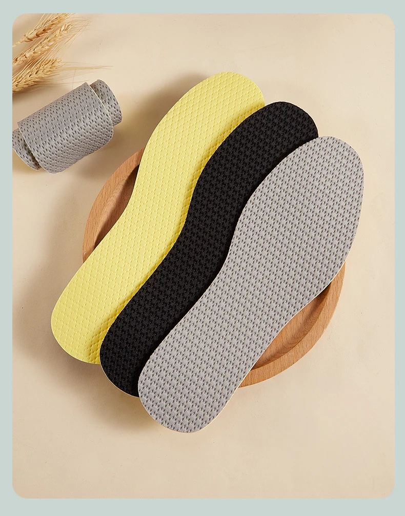 Memory-Schaum-Einlegesohlen für Schuhe, atmungsaktiv, Deodorant, Laufen, Sport-Einlegesohle für Füße, rutschfeste Vorlage, weiche, bequeme Schuhsohle – Detail 19