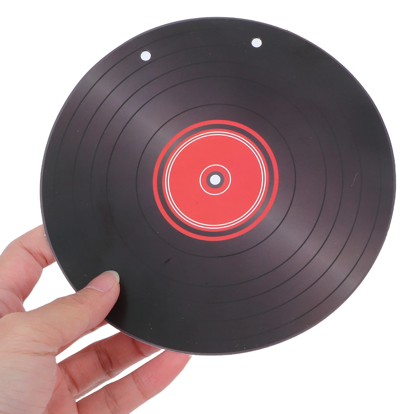 

2Sets Music Note Rock and Roll Banner Hanging Flags Sturdy Party Decorations Music Festival Garland Retro Record Wall Decor