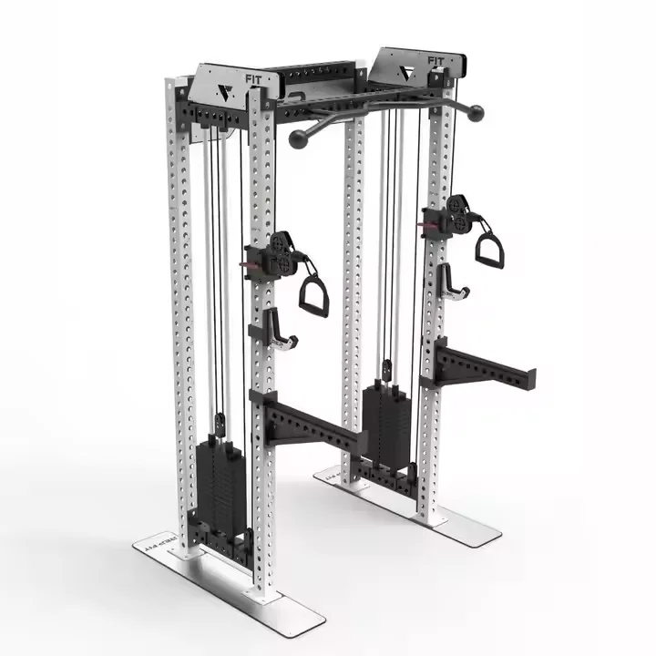 

High Quality Multifunctional Gym Smith Machine Gym Lat Pull Down Low Row Fitness Equipment Squat Rack With Cables Machine