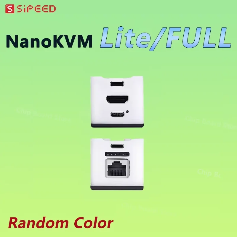 

Новая черная или белая версия NanoKVM Lite/FULL Опции Nano KVM USB-комплект LicheeRV Nano RISC-V Дистанционное управление питанием/OS