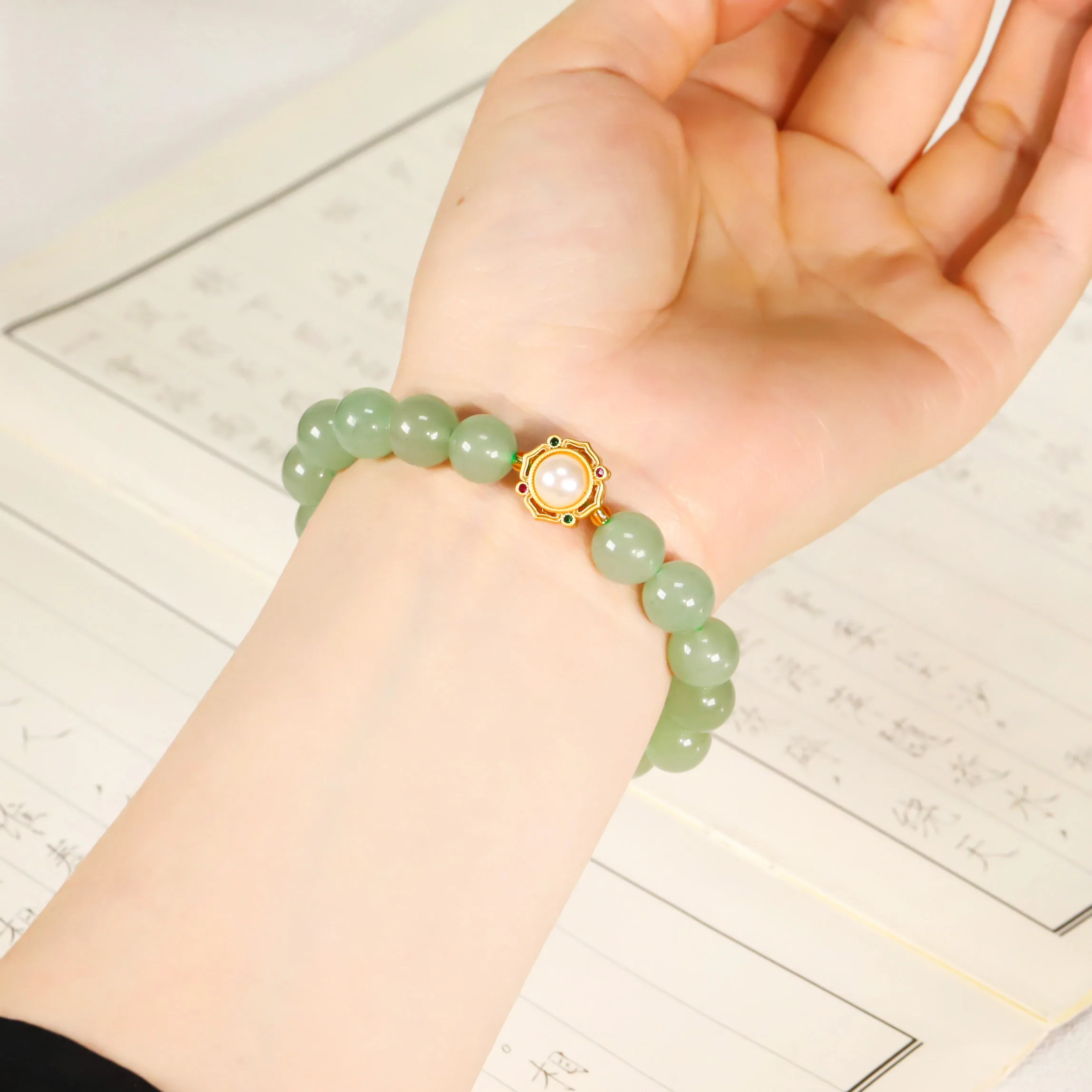 

Новый изысканный красивый браслет из чистого натурального нефрита Хэтянь, браслеты высшего качества, ювелирные изделия на руку