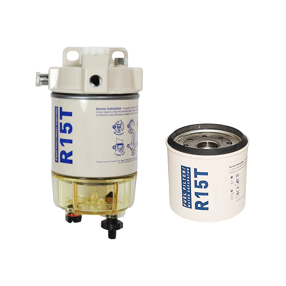 R15T Spin-On Fuel Filter/Water Separator For Series 215R, 10 Micron