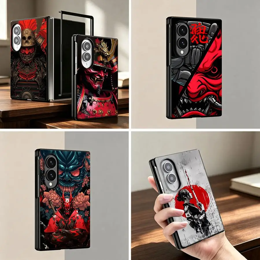 Crimson Prajna Warrior Case for Samsung Galaxy ZFold Wide Z Fold 8 Z Fold8 Wide ZFold8 Phone Shell