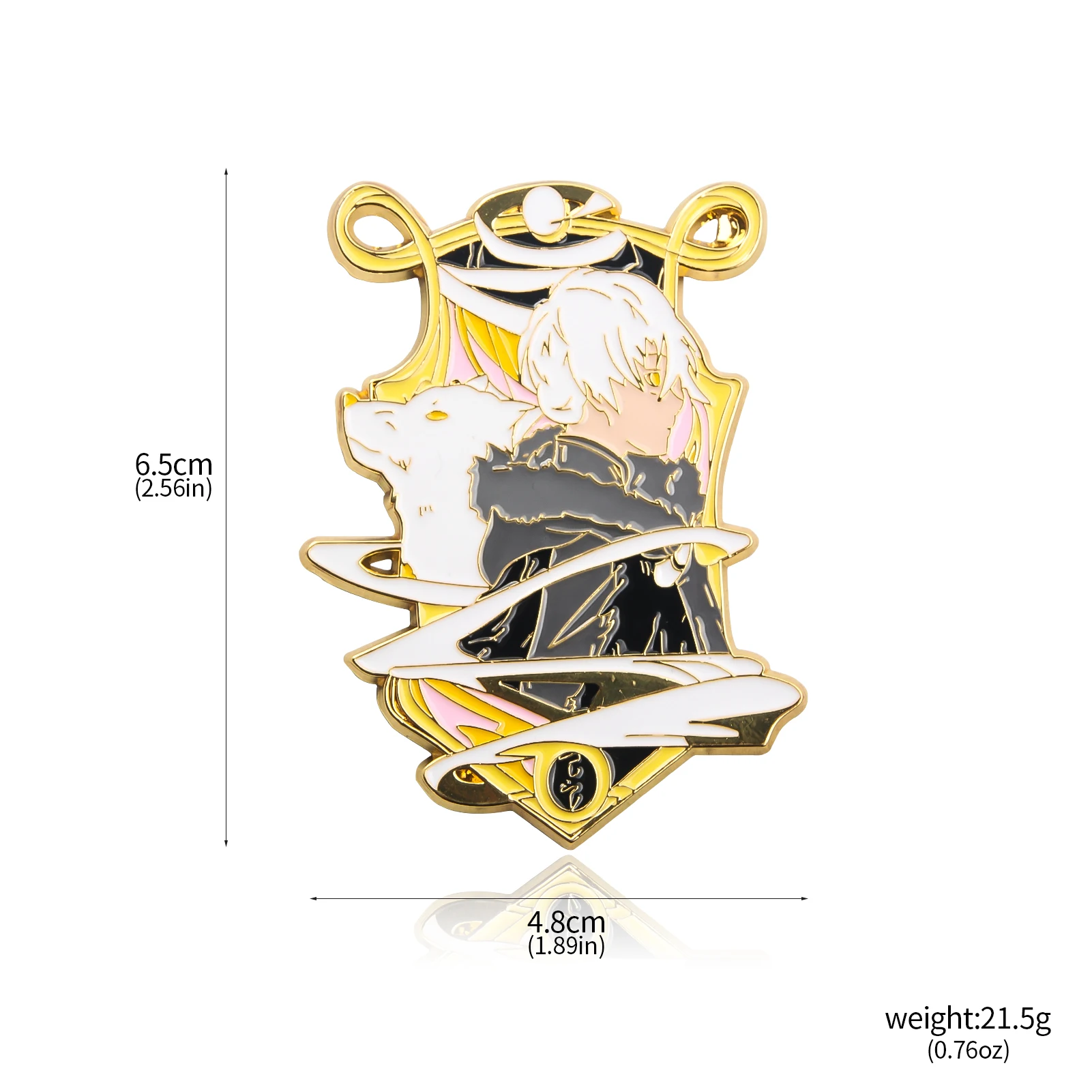 Anime To Your Eternity Enamel Pins Brooch Maggie Character Fumetsu No Anata Pin Cosplay Props For Men Women Backpack Jewelry