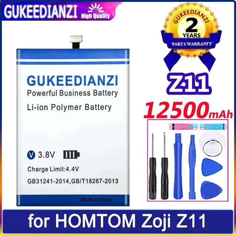 

12500Mah Lightweight Mobile Phone Battery For Homtom Zoji Z11
