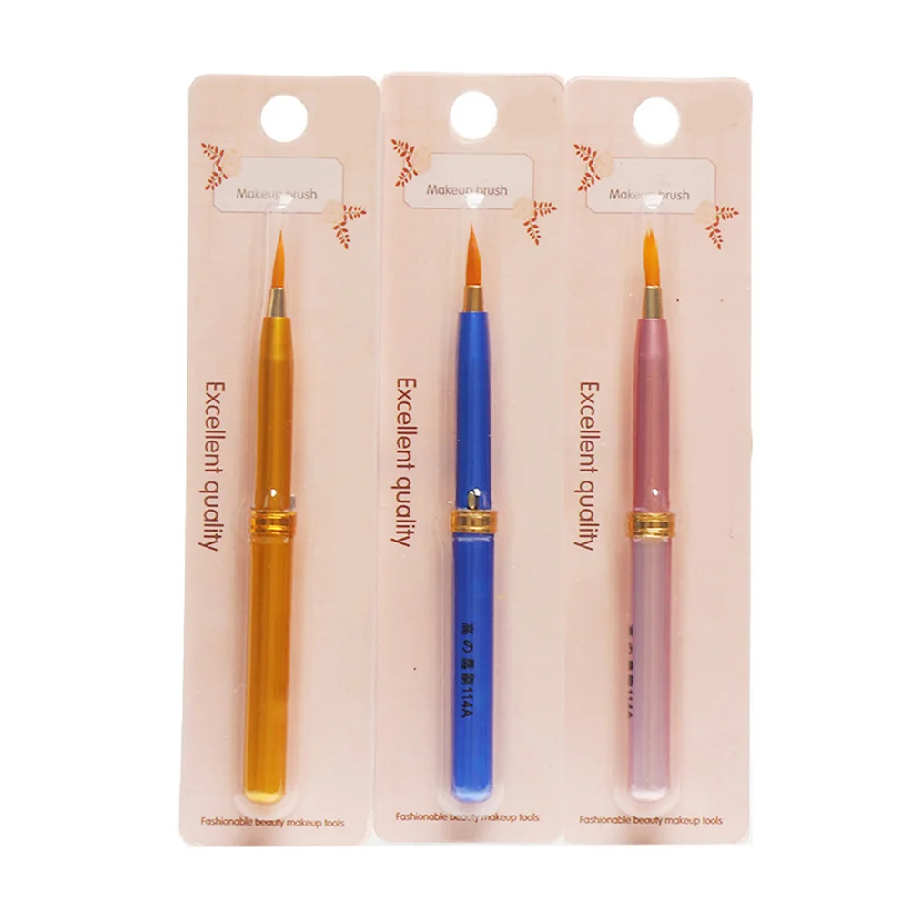 مجموعة فرش تحديد الشفاه مكونة من 3 قطع، أدوات مكياج ممتازة للنساء، مجموعة فرش تجميل للاستخدام في صالونات التجميل للشفاه الساحرة #3