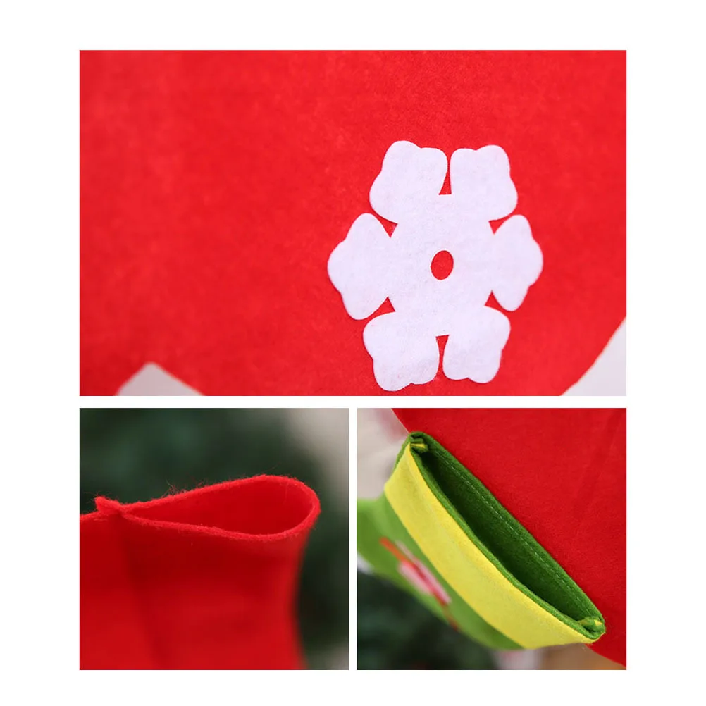 

2Pcs Christmas Window Valance Set Decorative Snowflake Candy Holiday Curtain Valances for Door Window Festival Decoration