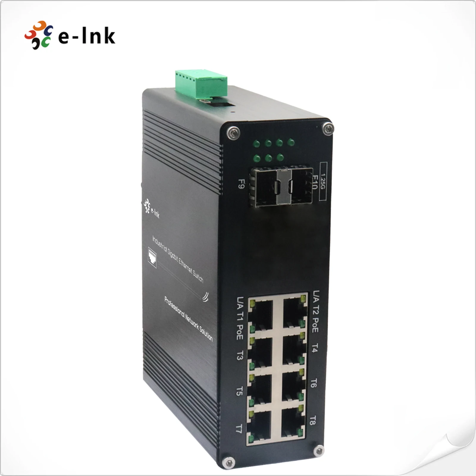 ELINK Industrial L2+ 8-Port 10 - đánh giá và giá Ethernet Switch 8 Port
