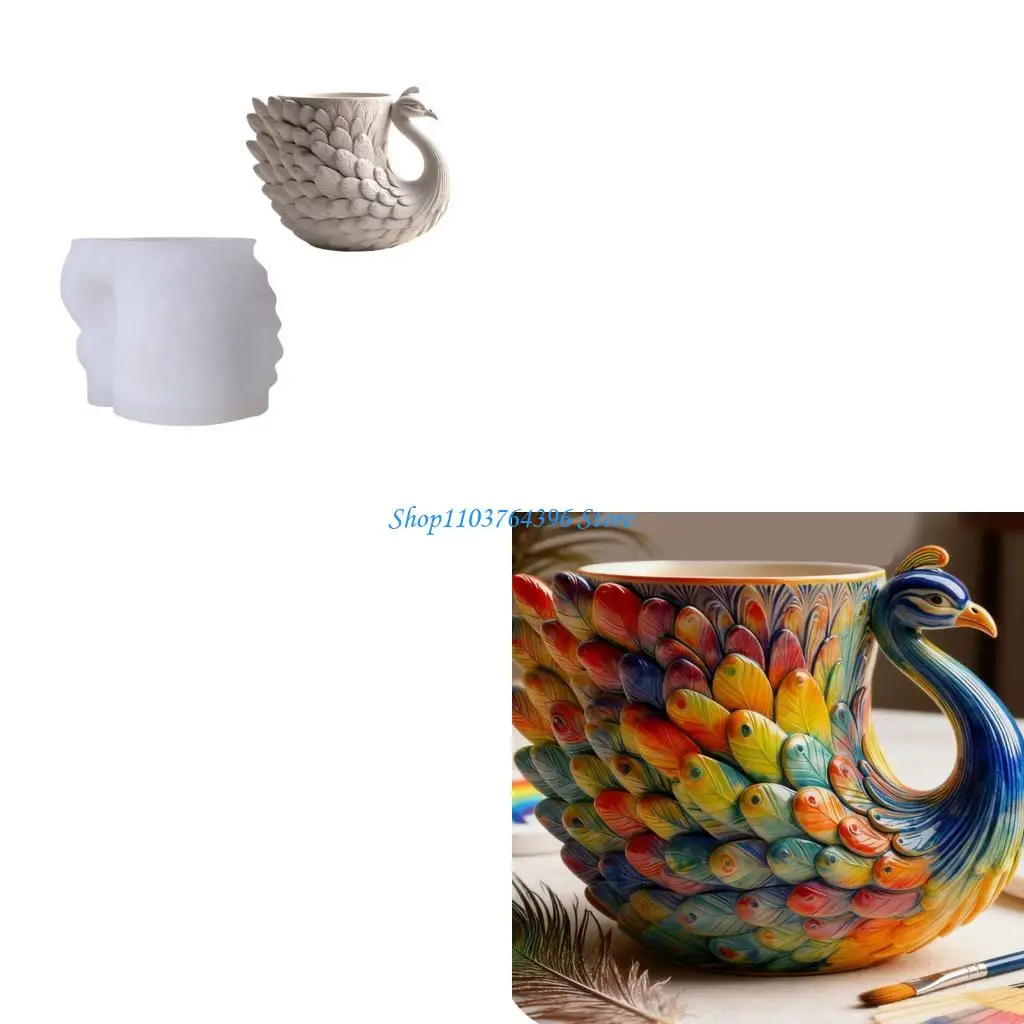 

Multipurpose Silicone Mould for Plant Pots Handmade Planter Mould Easy Demoulding Pen Holder Craft Tool