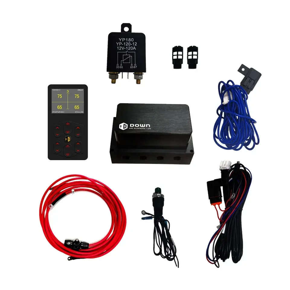 DOWN remote control LCD display universal basic air ride suspension control management