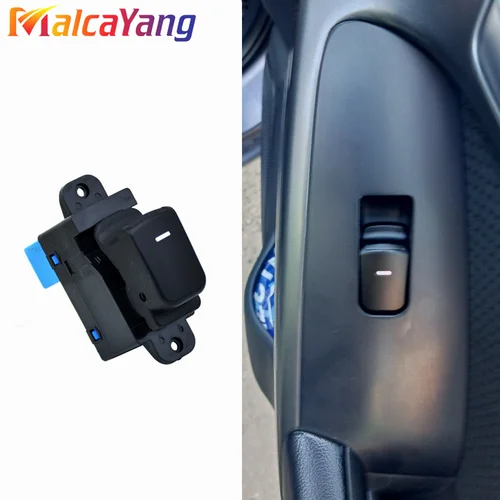 Imagen 2 del producto 93570-1M100 Panel de interruptor de ventanilla eléctrica principal de puerta delantera izquierda LHD para KIA Forte Cerato 2009 2010 2011 2012 2013 935701 M100