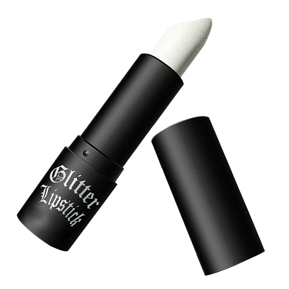 

Matte Lipstick Women Halloween Glitter Diamond Balm Kit White Makeup Long Lasting Nonstick Fruity Lip Gloss Lips Gloss